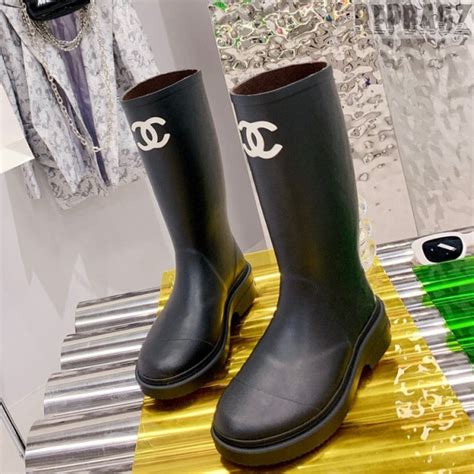 chanel vintage rain boots|chanel rain boots on sale.